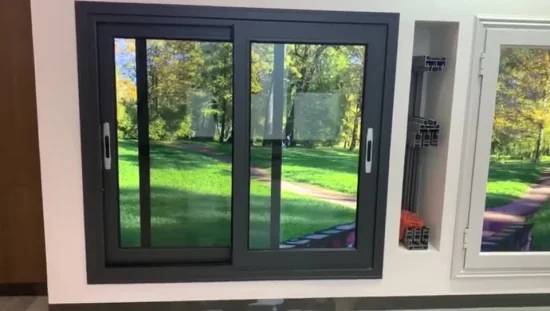 Puertas y ventanas corredizas con transferencia de calor para vetas de madera